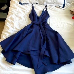 Navy blue dress